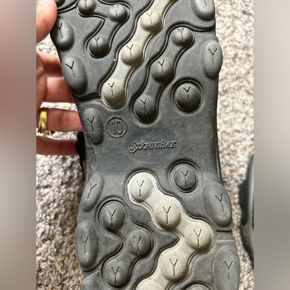 St. John’s Bay men’s heavy duty black sandals size 10 - Picture 8 of 8